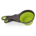 Collapsible Silicone Pet Bowl with Food Scoop and Measuring Cup