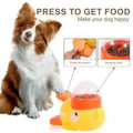 Automatic Duck Design Treat Dispenser for Pet Training
