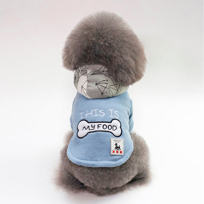 Cute Hooded Padded Clothing for Pets